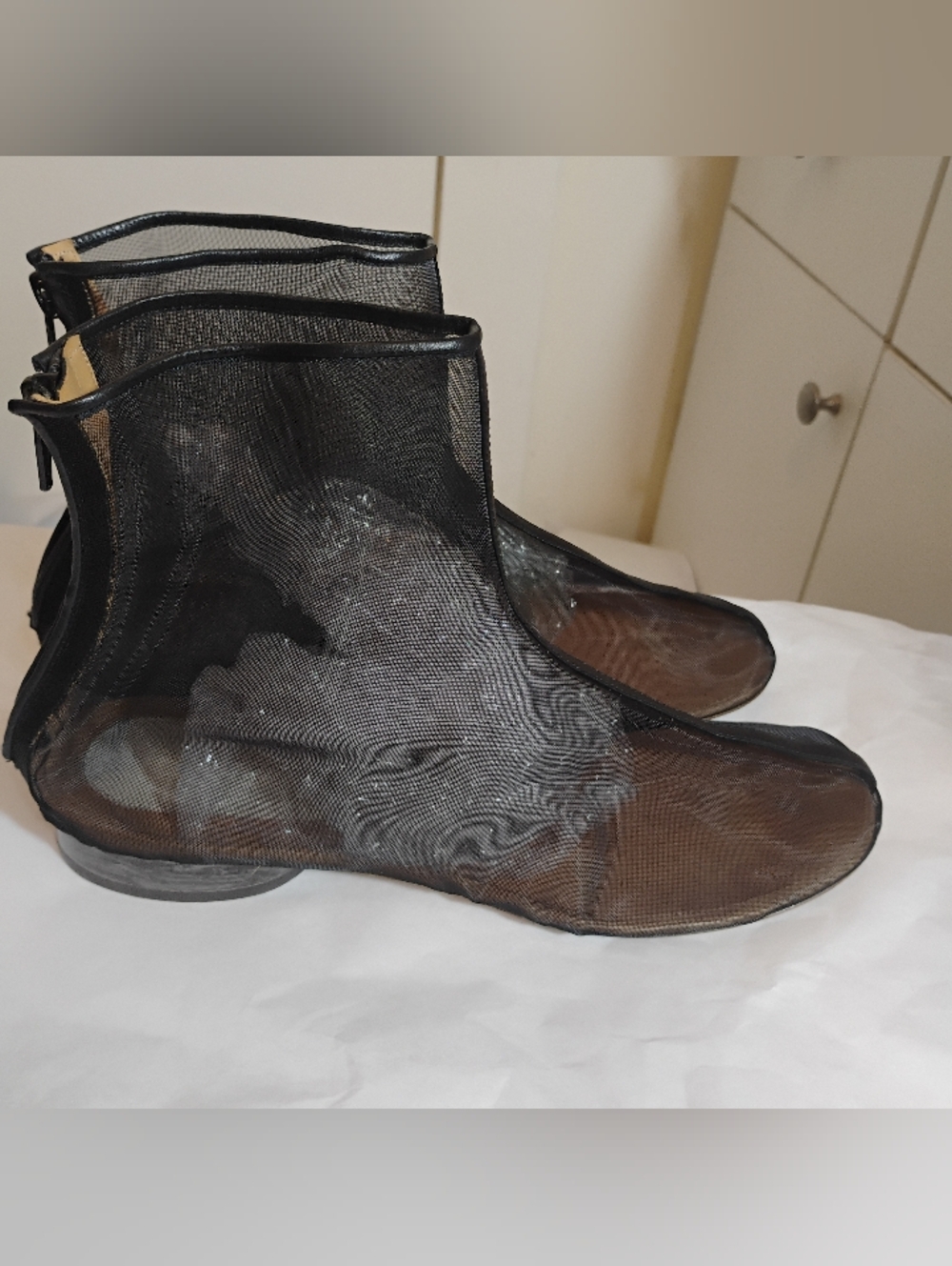 Maison Martin Margiela Mesh  Heeled Sold Out Boots 38